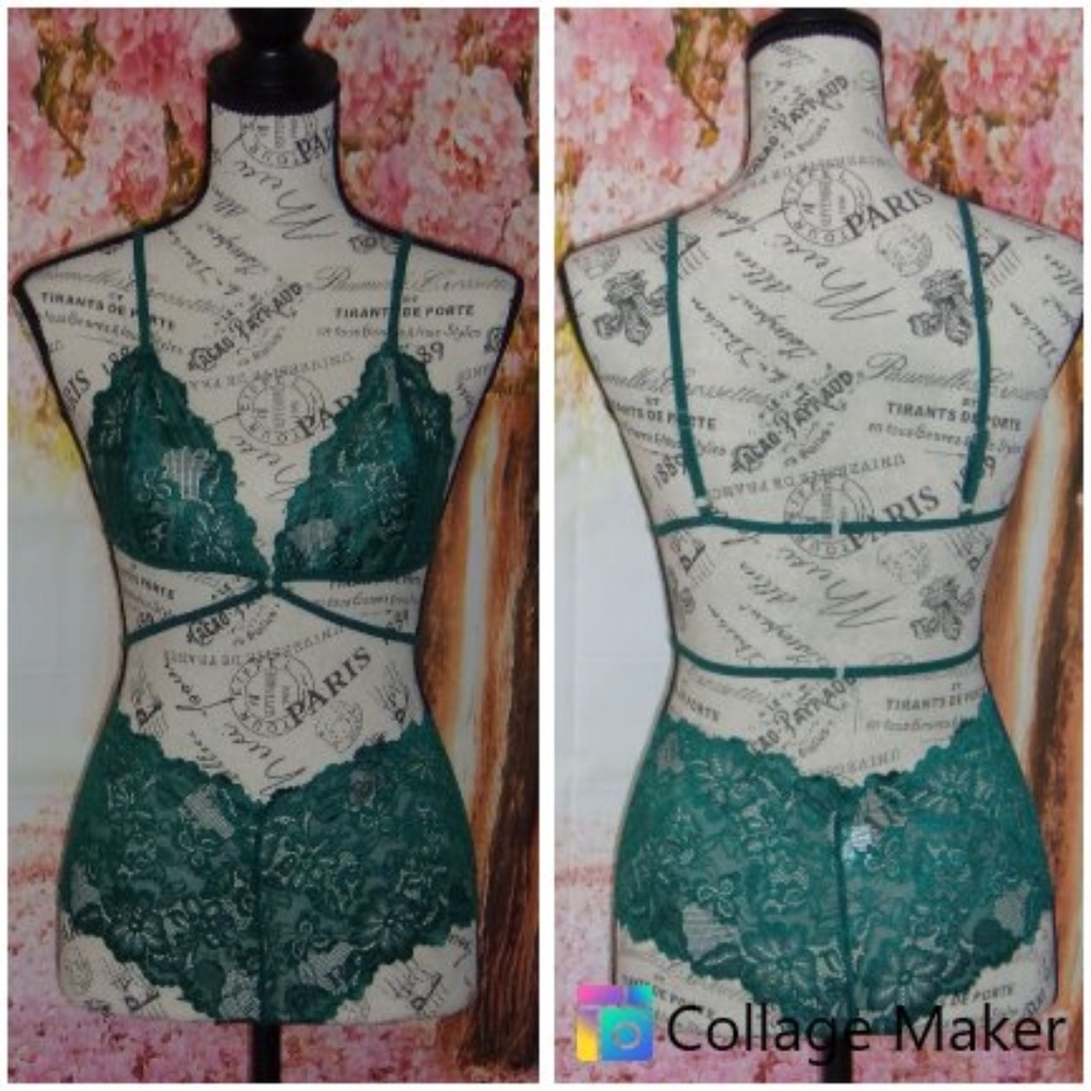 Sexy Bralette w/Lace Panty